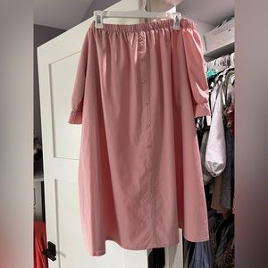 Off the shoulder dress